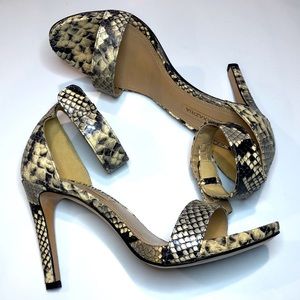 BCBGMaxAzria NEW strapped heels, NEW